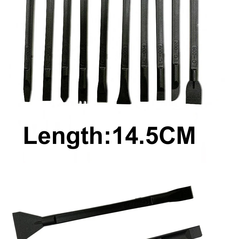 10pcs/set 10 in 1 Cellphone Repairing Opening Tools,Double Plastic Crowbar Disassembly Spudger Pry Opening Tools kit for Phone