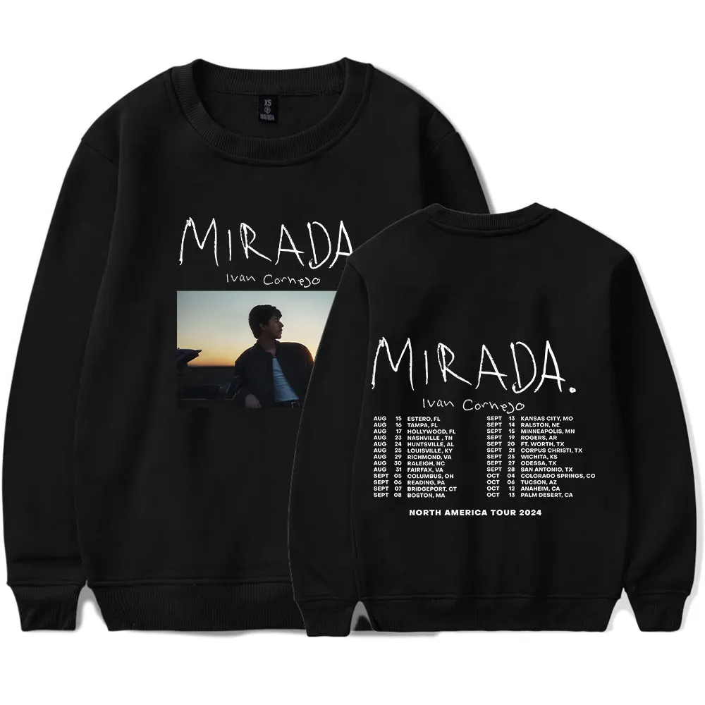 Ivan Cornejo Mirada Tour 2024 Crewneck Sweatshirts Women Men Long Sleeve Fashion Pullover Clothes