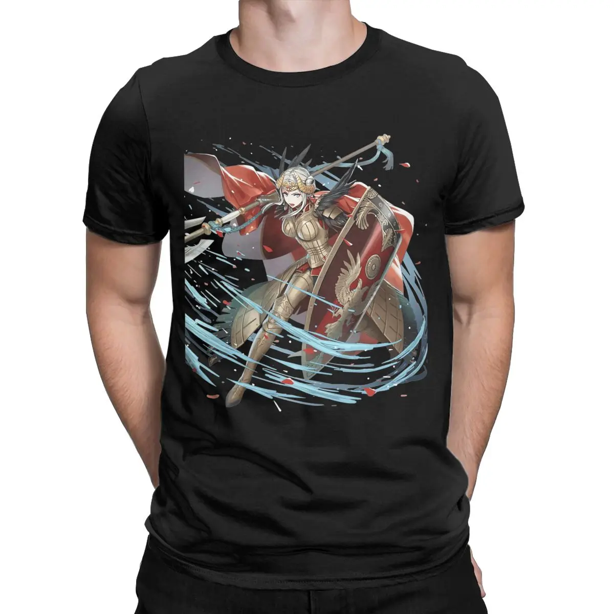 Edelgard Emperor Merch T-Shirts for Men Women Fire Emblem Games Vintage Pure Cotton Classic Tee