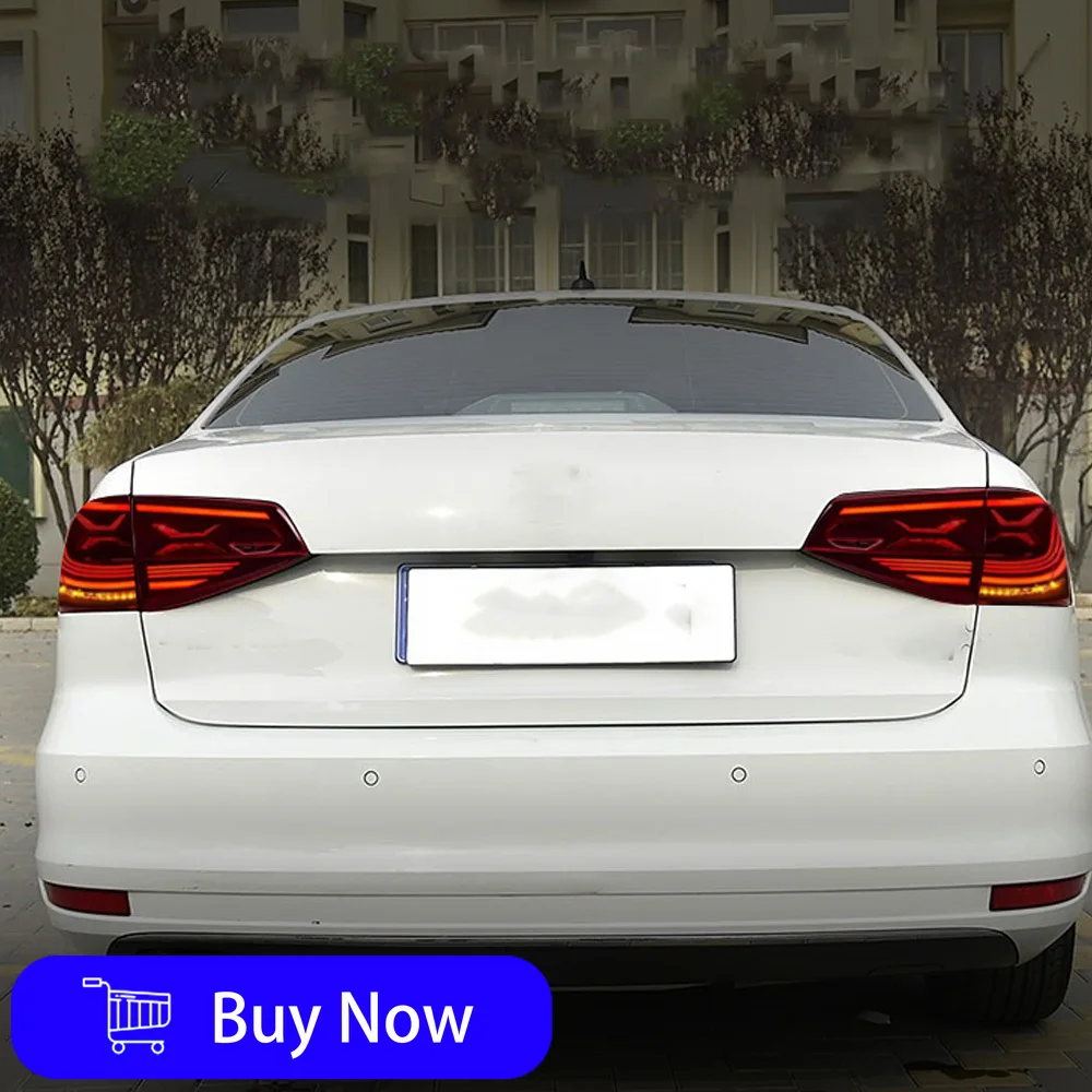 

Для VW Jetta Sagitar 2015-2017 автоматические задние фонари в сборе, обновленный 23-стиль, светодиодный эффект запуска, автомобильные задние фонари, аксессуары, инструменты