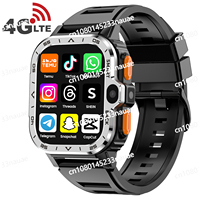 VALDUS Android 4G Sim Card Mobile Phone Smartwatch S8 Ultra S9 GPS WIFI Dual Video Camera Men Fashion hombre PGD Smart Watch