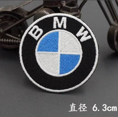 Parche bordado pequeño para motocicleta, parches termoadhesivos para ropa, pegatina para BMW F34 F10 F20 F48 F39 F30 F25