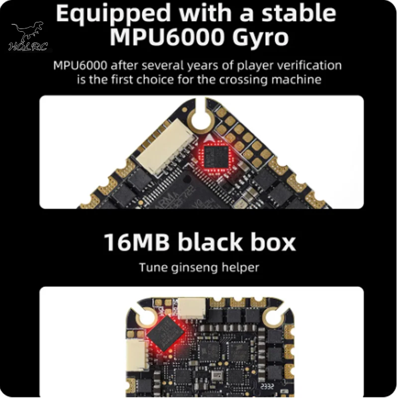 HGLRC SPECTER F722 40A AIO 4-6S وحدة تحكم في الطيران MPU6000 40A ESC 25.5x25.5 مللي متر ل 2-4 بوصة RC FPV حرة الطائرة بدون طيار