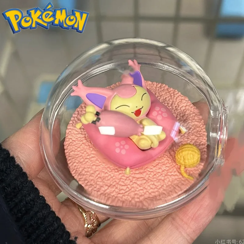

Re-Ment Pokémon Terrarium Collection Series Фигурки Игрушки-Pikachu Spinda Snorlax Latios Jolteon Aron Oshawott Blind Box