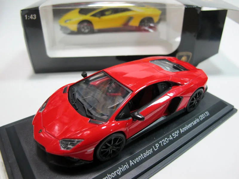 1:43 Aventador LP720-4 50° Anniversario 2013 Alloy Car Diecasts