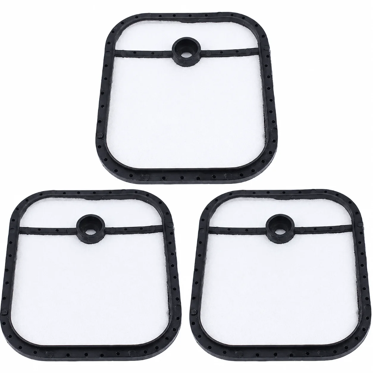 3 Pack Air Filter for Red Max BCZ230TS BCZ2450 BCZ2460 BCZ260 BCZ2650, Replaces 528074701 Brushcutter Parts