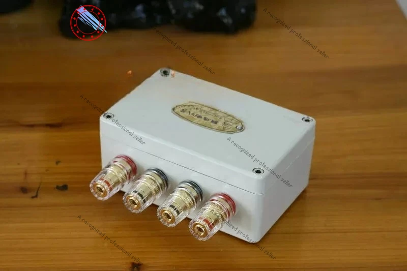 

1PCS 2-Way Super Tweeter Speaker Frequency Divider Box Treble Crossover Gain Control