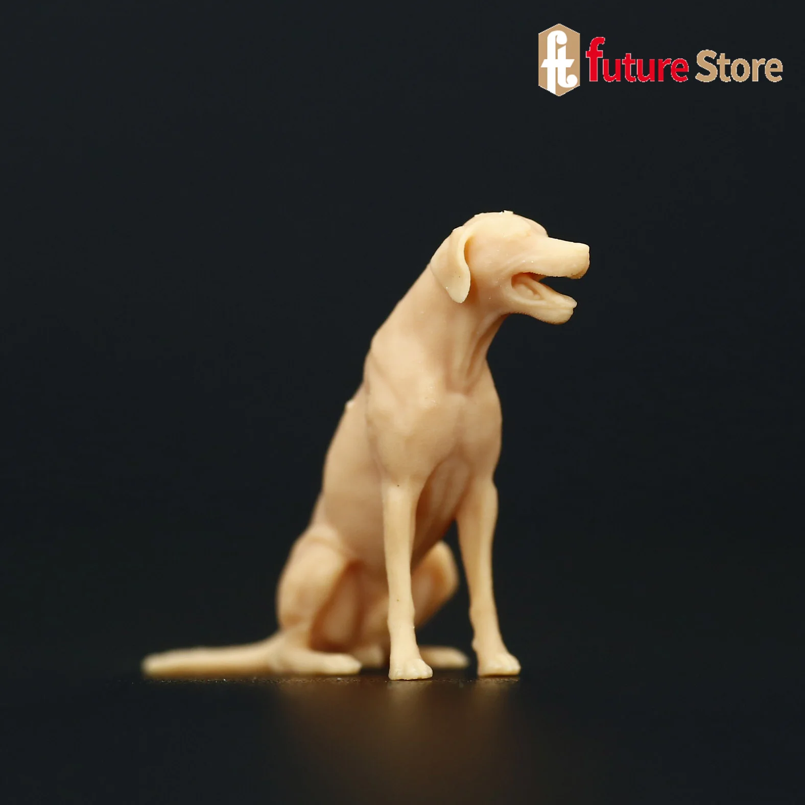 A277 1/87 1/64 1/43 Cute Dog Puppy Miniatures Figures Creative Scene Props Diorama Model For Cars Toys Micro Photography Collect