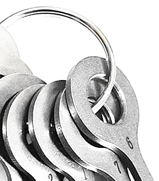 7Pcs HU66  Multipick VAG Stainless Steel Laser Track Key Set