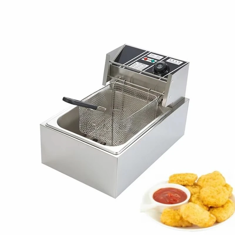 Other Snack Machines Commercial Fryer Electric Deep Fryer Machine / Industrial Deep Fryer