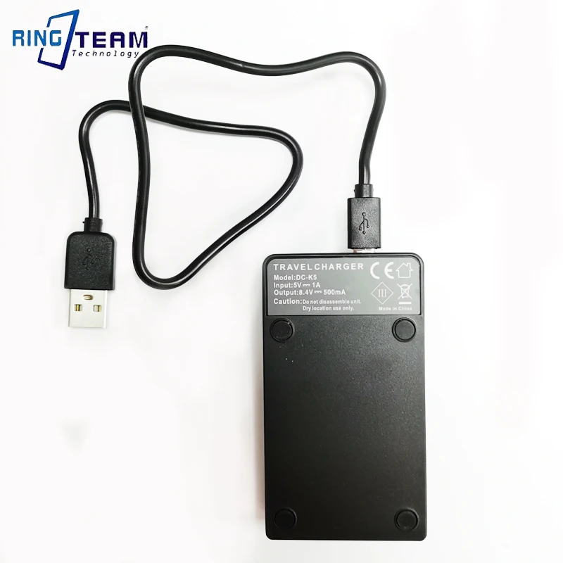 MH-23 Equivalent USB Charger for EN-EL9 EN-EL9a EN-EL9e Battery for Nikon DSLR Cameras D40 D40X D60 D3000 D5000 ...