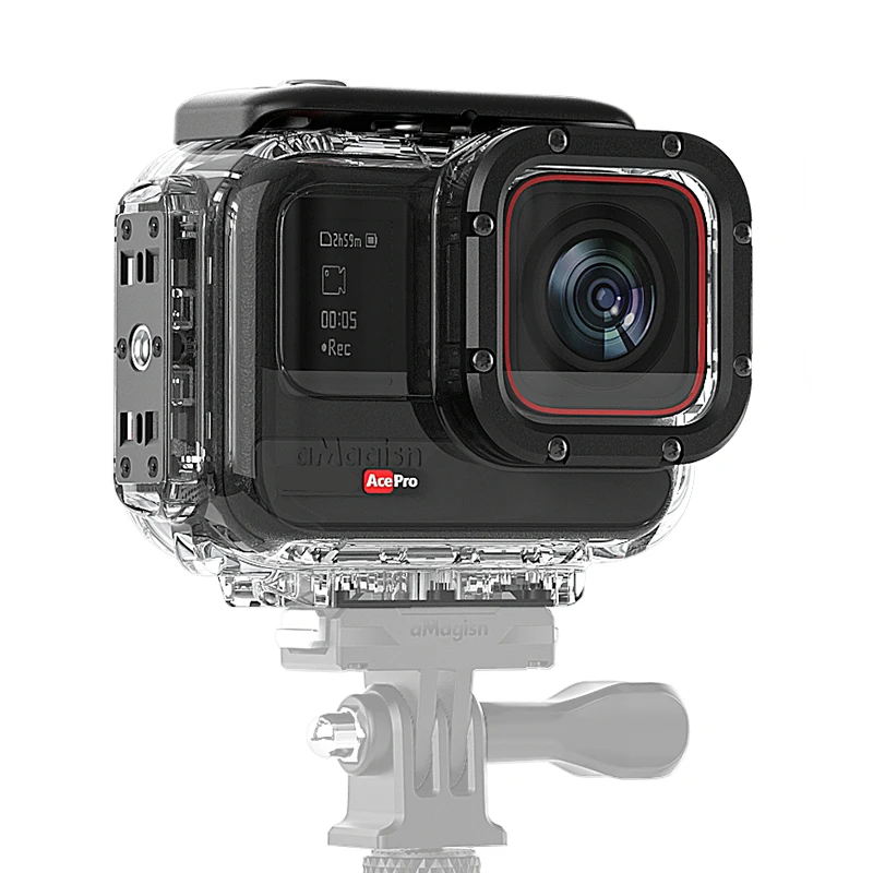 Picture 3: 60 Meter Diving Water Shell for Insta360 Ace Pro Waterproof Shell Sport Camera Accessories