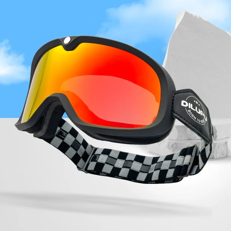 

​​2025 New Retro Motorcycle Goggles, Windproof Dustproof Anti-Glare, UV400 Breathable for Riding, OTG Over Glasses Fit, ANSI