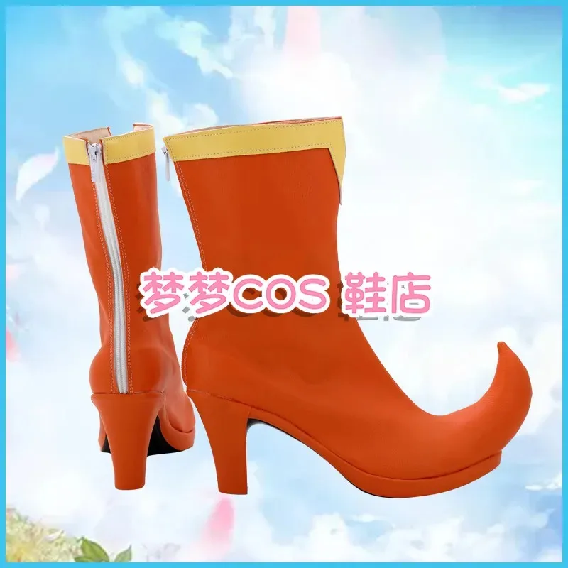 

DY20Ojamajo Doremi Fujiwara Hazuki Shoes Cosplay Women Boots25