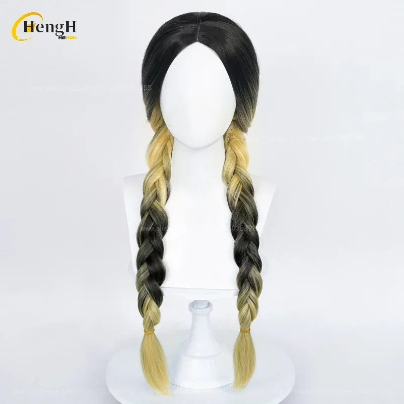Anime Haitani Ran Cosplay Wig with Double Braid