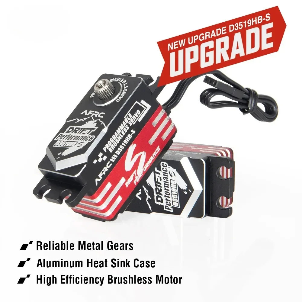 

D3519HB-S Low Profile Programmable HV Brushless Servo for Etc Drift RC Car DIY Assembly Upgrading