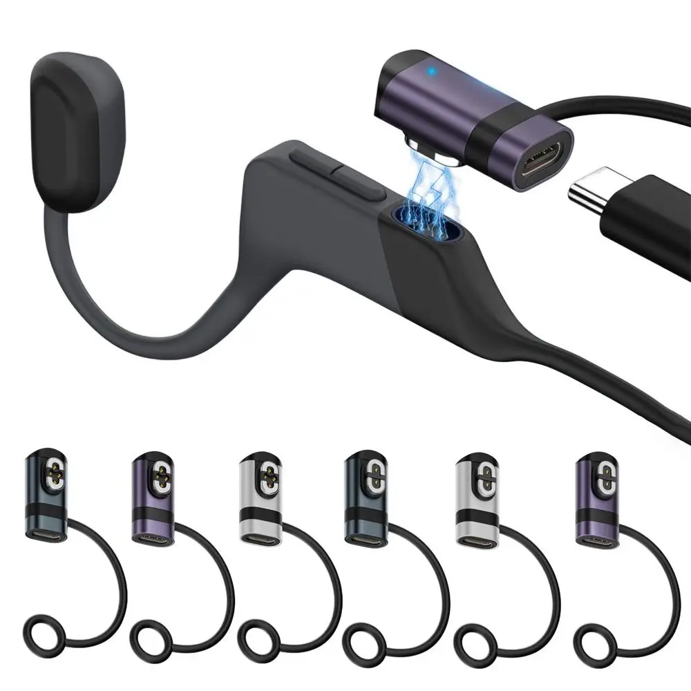 Magnetic Charger Bone Conduction Headphone Charging Type-C Adapter Anti-lost Headset Connector For Shokz AS800/S803/S810/S710