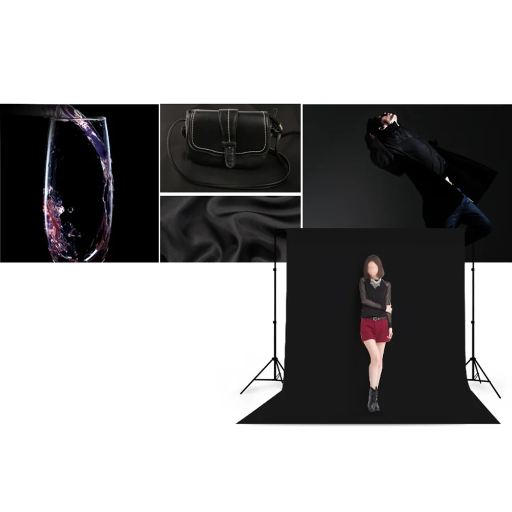 

Photography Background Cloth Solid Color Backdrop Stand Set Durable Material Prevents Slippage Ideal Photographers Amateurs