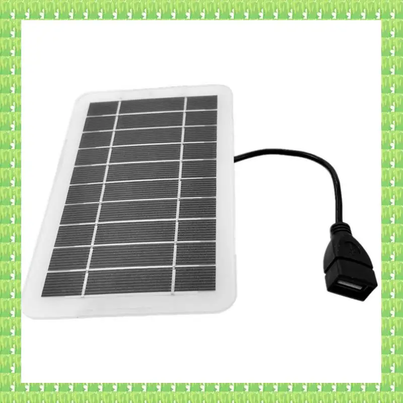 Портативная зарядная плата на солнечной батарее, водонепроницаемое солнечное зарядное устройство USB, подходящее для путешествий на открытом воздухе и кемпинга, мобильный источник питания