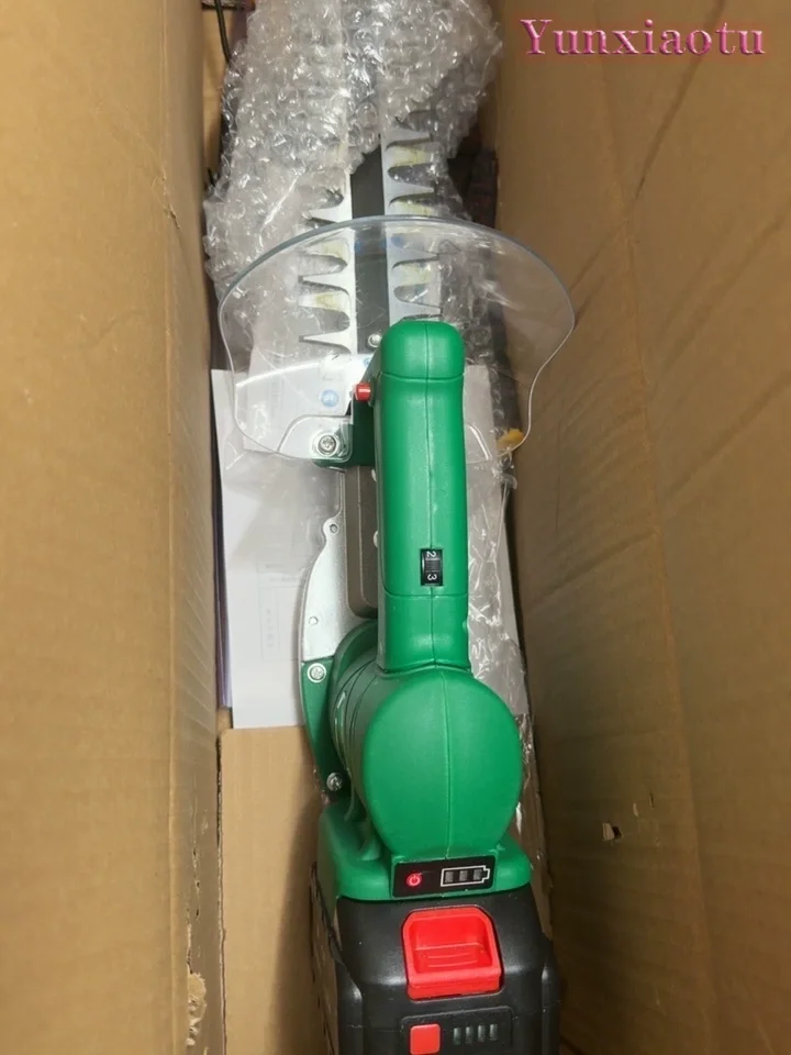 Rechargeable Green Pruning Shears Handheld Lithium Battery Arc Scimitar Ball Tea Tree Trimmer