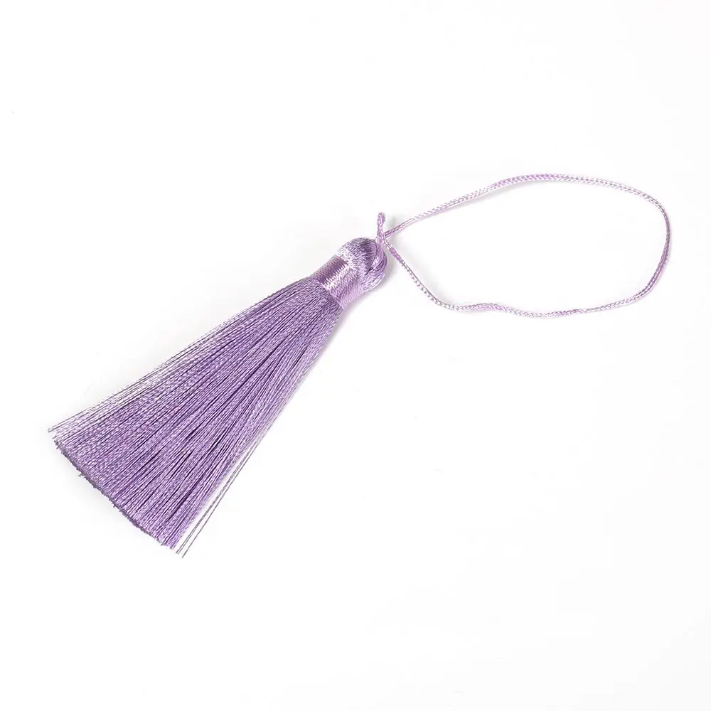 

DIY Embellish Car Tassel Pendant Key Chain Crafts Silk Tassel Pendant Tassel Trim Accessories Tassel Fringe Tassel Hanging Rope
