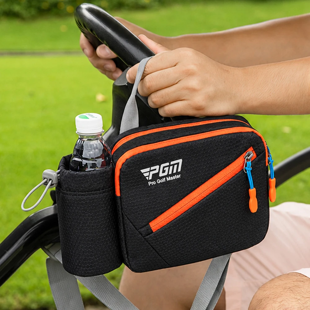 PGM Golf Multifunctional Waist Bag, Golf Ball Storage Carry Pouch Waterproof Portable Golf Bag, Course Crossbody Bag
