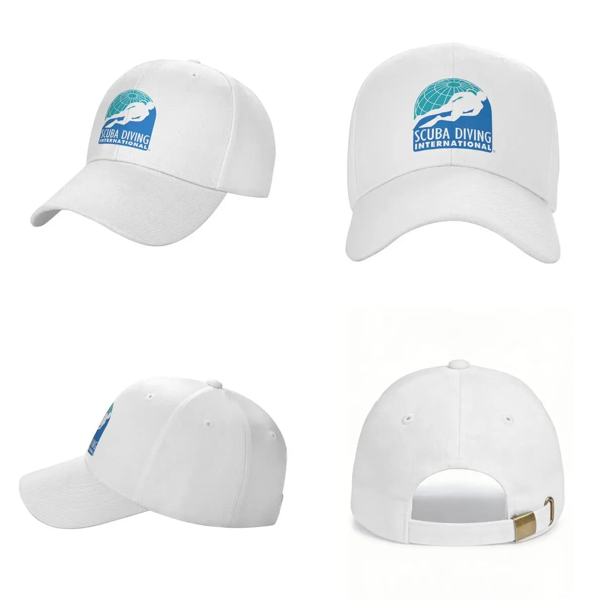 Scuba Diving International (SDI)- Official Logo Cap Fashion Casual Baseball Caps Adjustable Hat  Summer Unisex Baseball Hats