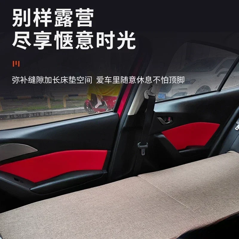 Car folding bed, small car travel mat, SUV seat, sleeping in car, self driving travel bed board