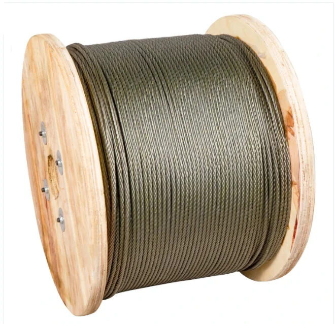 

Dia.3/8'' 5/8'' Galvanized Ungalvanized 6x19s Fiber Core Steel Core Wire Rope