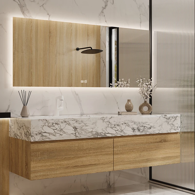 

Wall Mounted Bathroom Washbasin Cabinet Modern Bathroom Vanity Cabinet