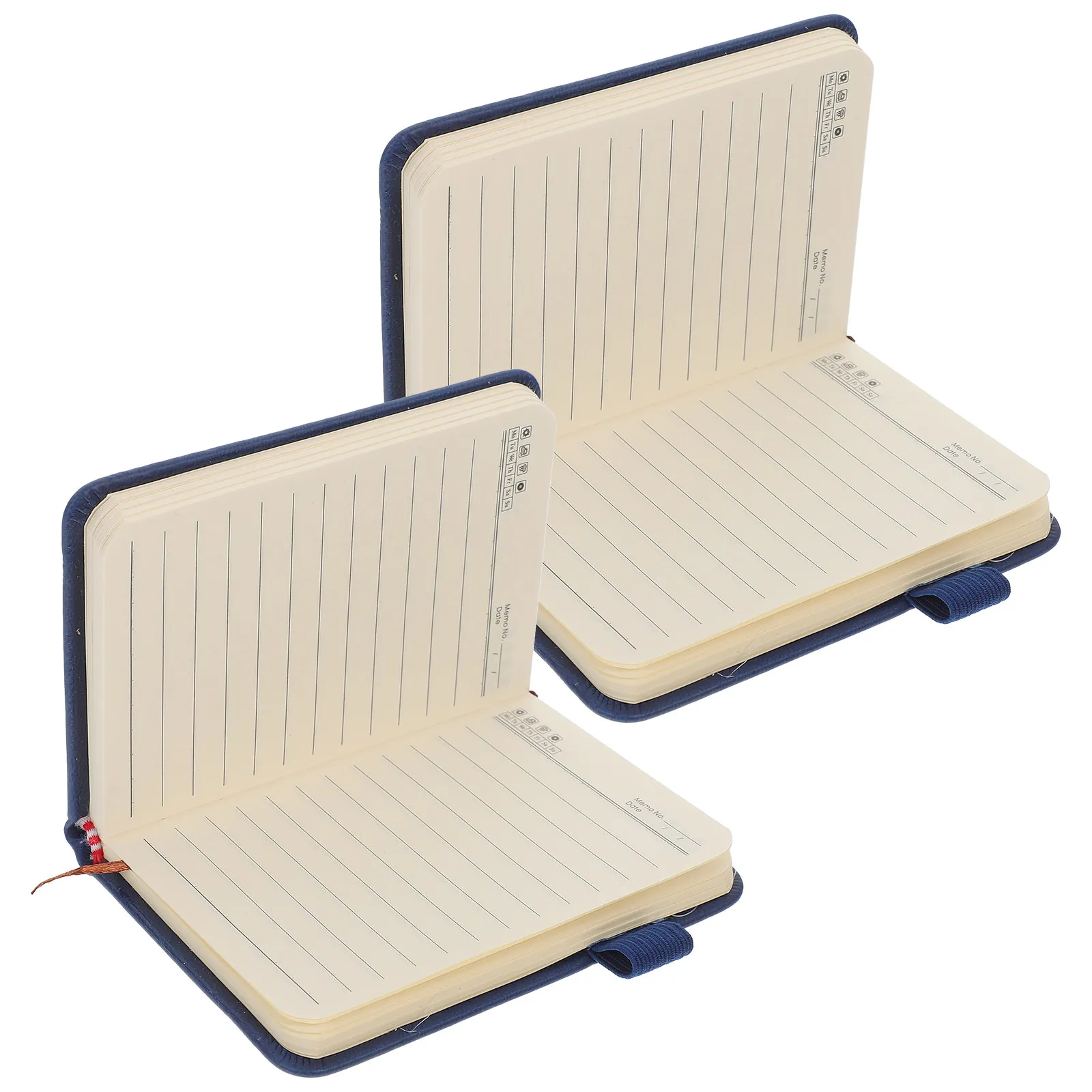 

2Pcs Mini Notepad Compact Note Pad Ideal for Task Planning Project Tracking Personalized Scheduling Pocket Size Journal