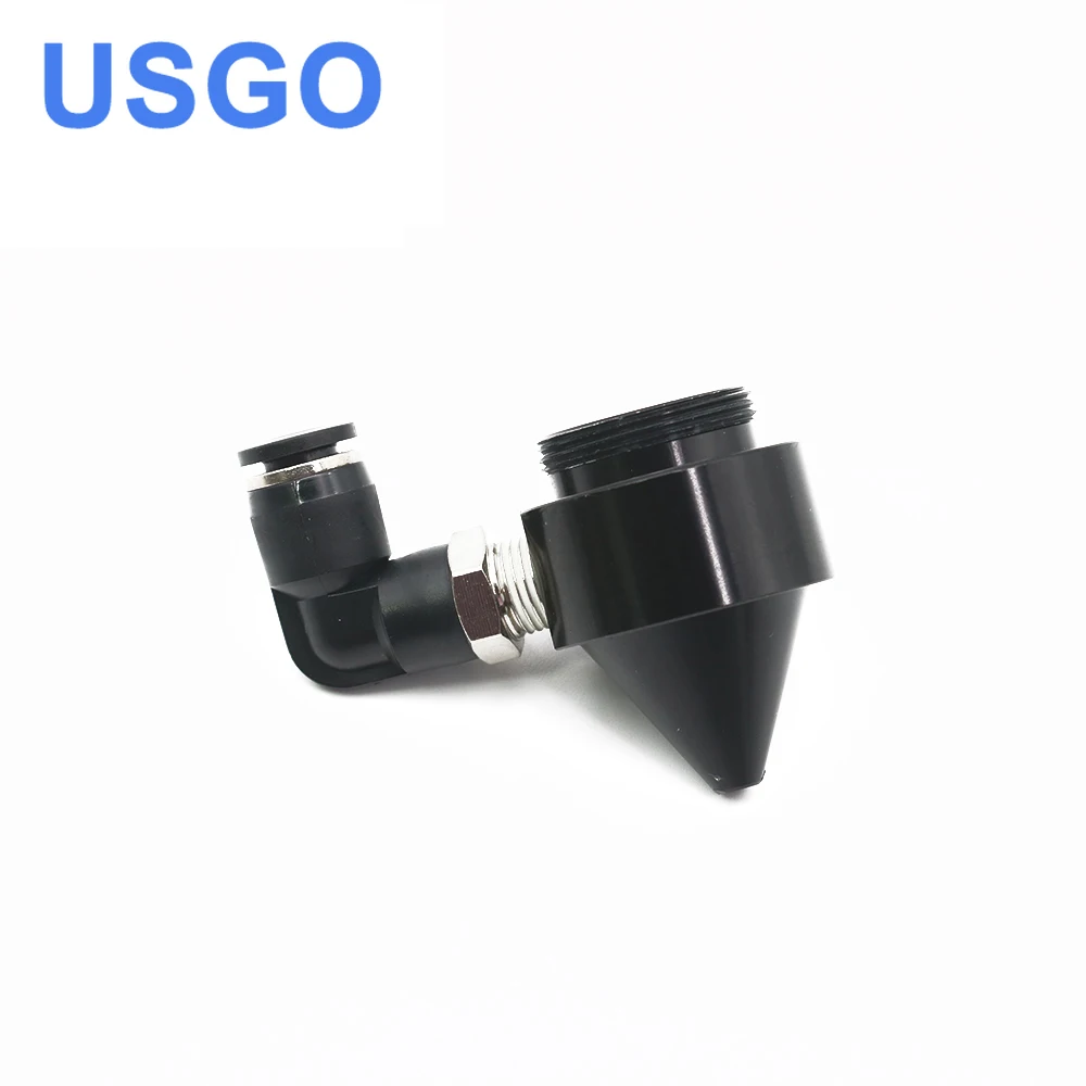 

USGO Air Nozzle Compound Universal Engraving Nozzle for Laser Head at CO2 Laser Cutting Machine