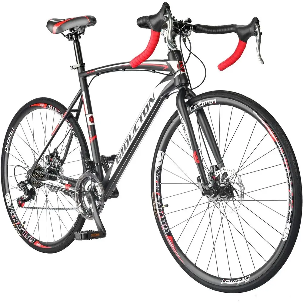 

21-Speed Disc Brake 700C Road Bike for Men and Women, 49cm/54cm Adult Cycling Bicycle