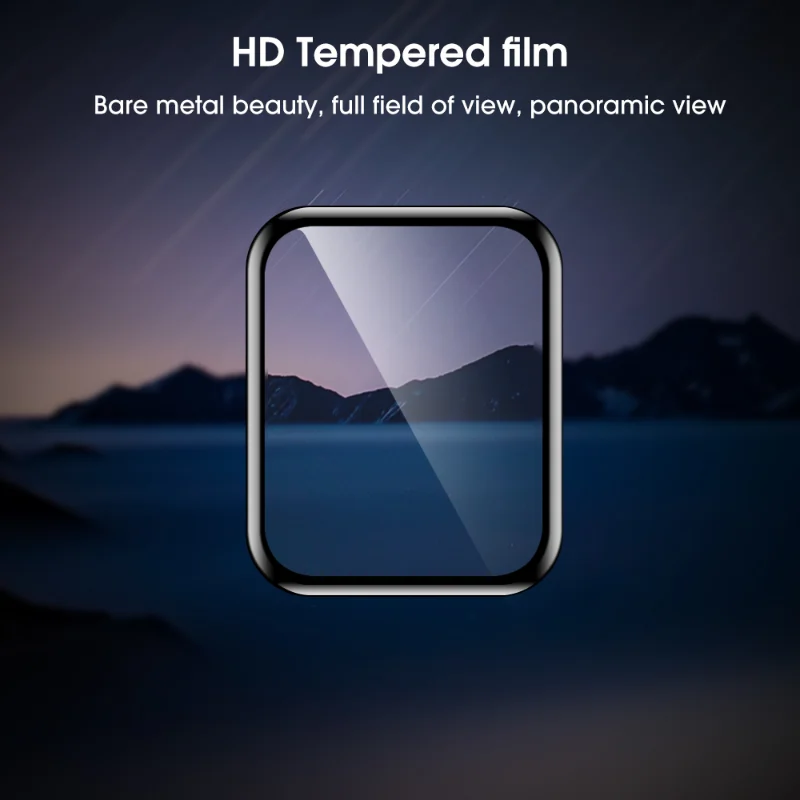 Protector de pantalla para reloj inteligente Amazfit Bip 3 Pro Bip3, película de vidrio suave transparente HD, accesorios de película protectora para Amazfit Bip 3Pro