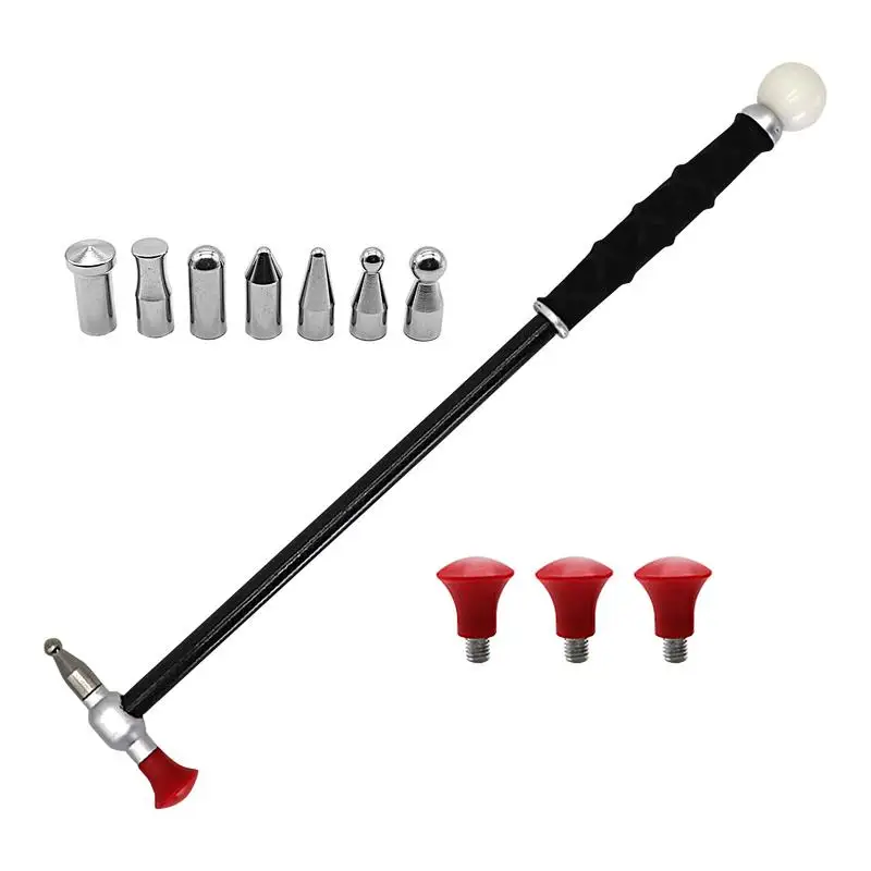 

Body Hammer 11 Piece Dent Repair Tools Kit Car Dent Repair Hammer Car Body Hammer Long Handle For Car Body Leather Furniture