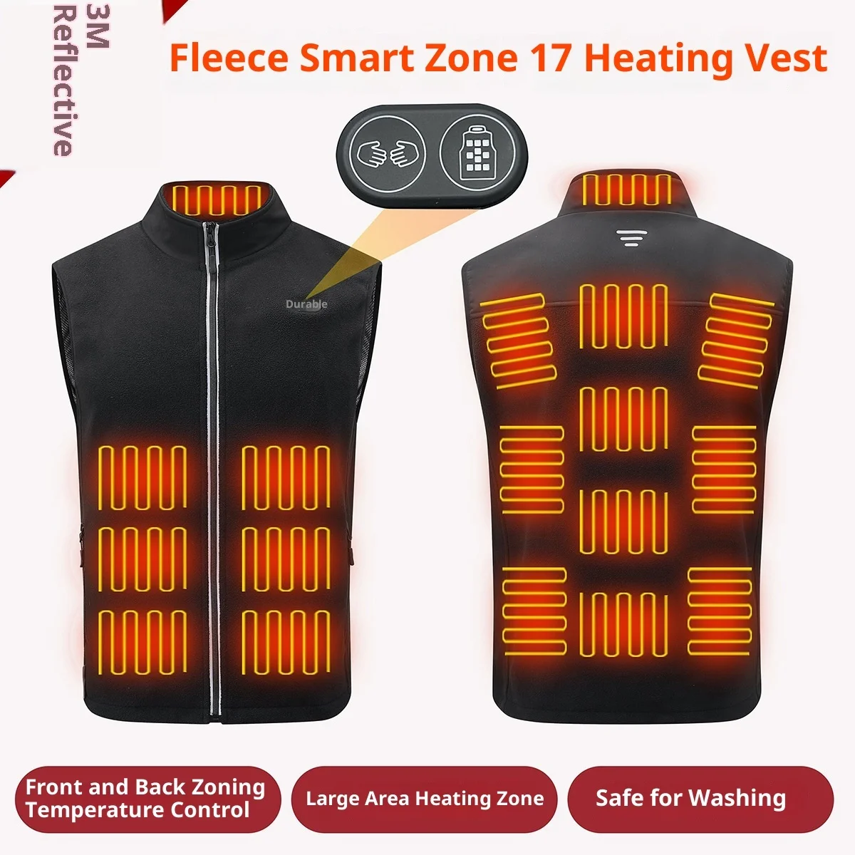 

2025 умный жилет с подогревом для мужчин и женщин, электрическое термобелье, зимний теплый жилет с USB-подогревом, автоматический контроль тепла