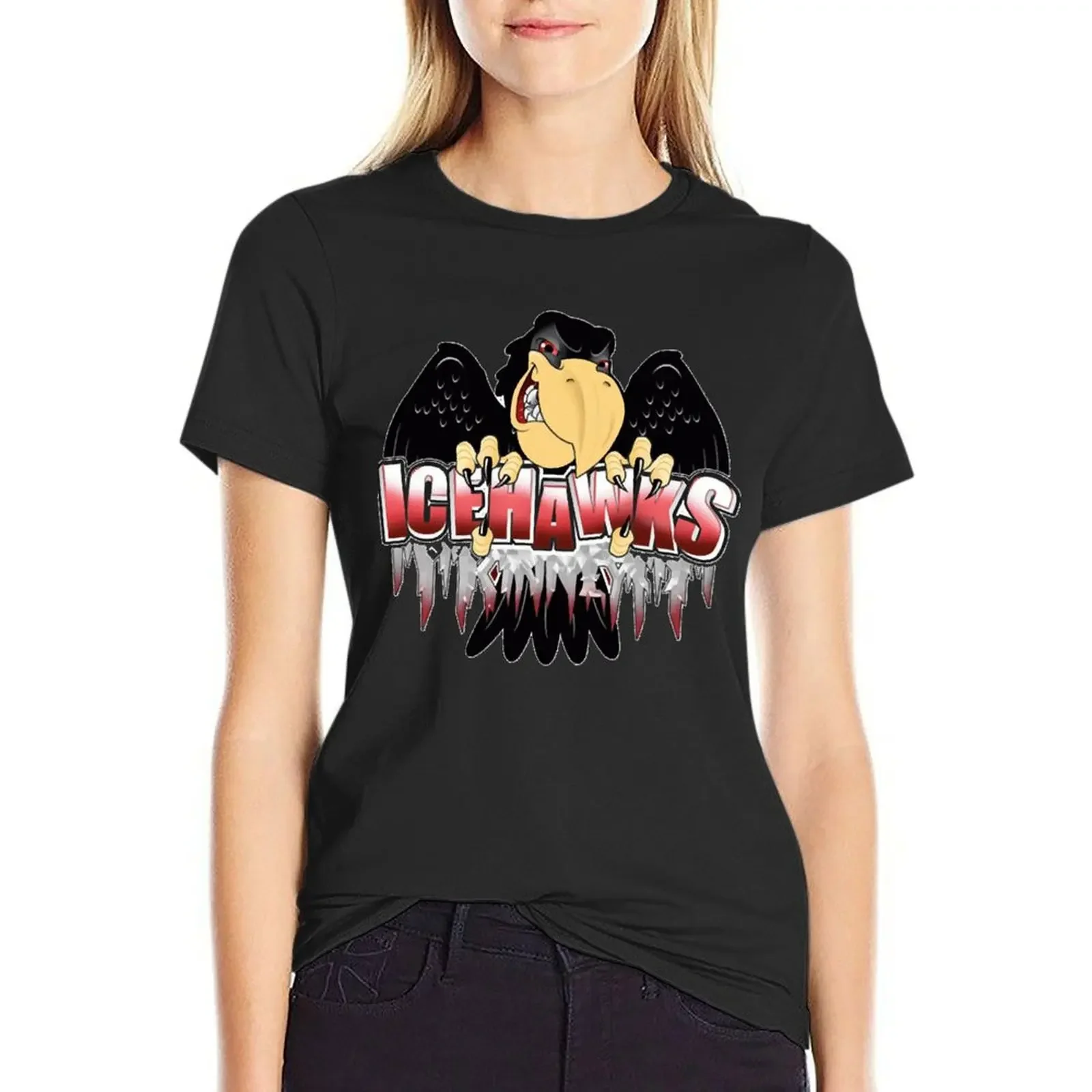 

Port Huron Ice Hawks Hockey Classic T Shirt T-Shirt tops cute tops animal prinfor Women's tops