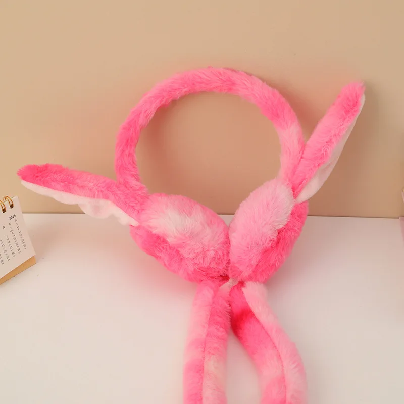 الدافئة أفخم الأذن أكواب الشتاء الملونة الأذن يغطي متعة لطيف الباردة واقية أرنب الأذن أكياس Orejeras Ohren Schutz لطيف غطاء للأذنين 4e006