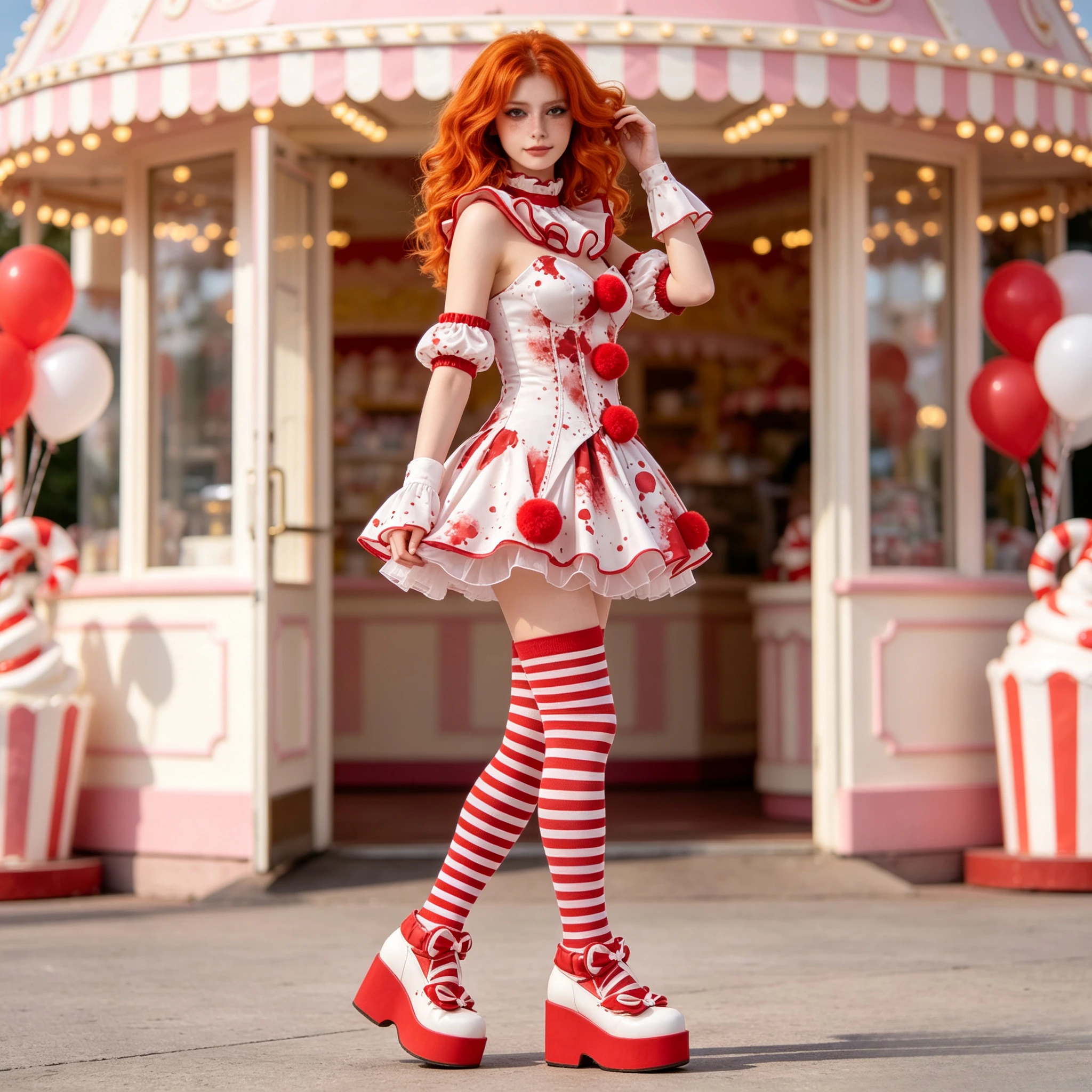 Halloween Gruseliger Clown-Kostüm Cosplay-Outfit Horror-Joker-Kleidung für Themenpartys und Rollenspiele