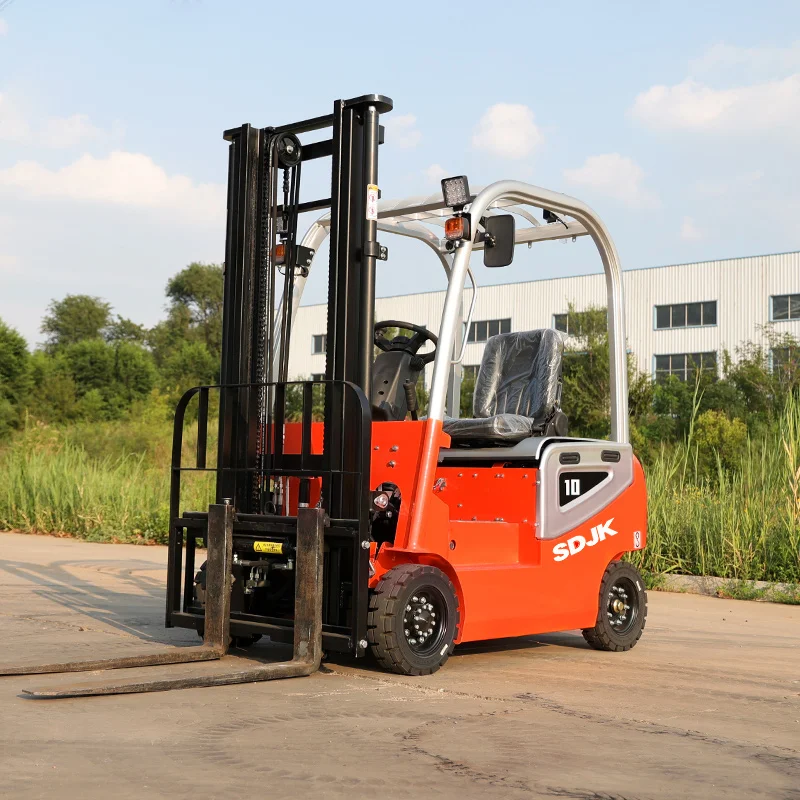 Commission Hot Sale Small Telescopic Electric Forklift1 ton 1.5 ton 2Ton Hydraulic ElectricForklift Truck Price