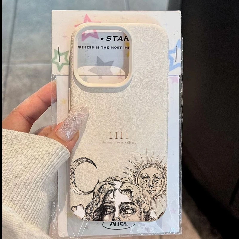

Minimalist Art Illustrations Case For iPhone 17 16 15 14 13 12 11 Pro Max Silicone Cover For iPhone XS X XR 16 Plus 17 Air Funda