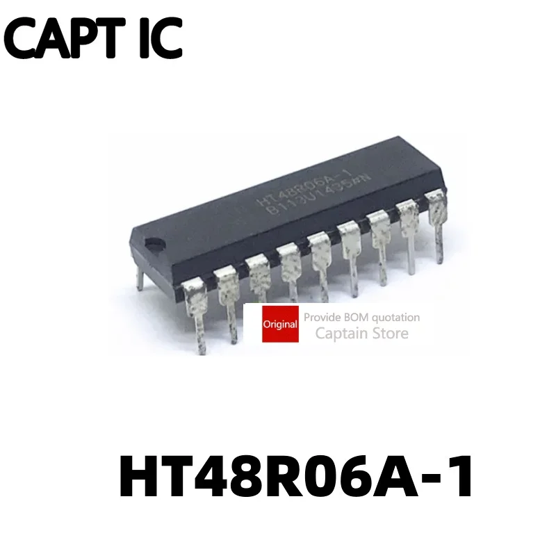 5PCS Single chip HT48R06A-1 inline DIP18