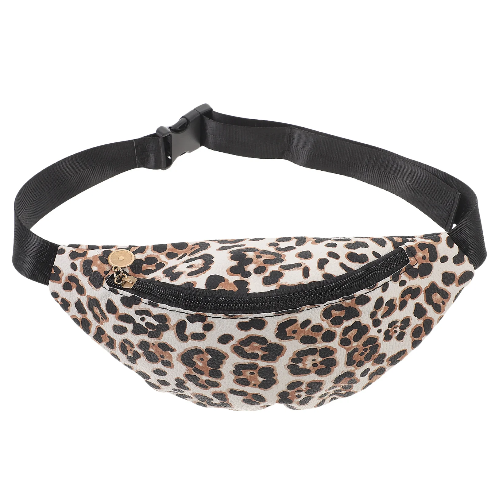 

1pc Waist Dual Zipper Small Women Fanny Pack Bum Bag Adjustable Belt Women Fanny Pack For Outdoor Travel Purple