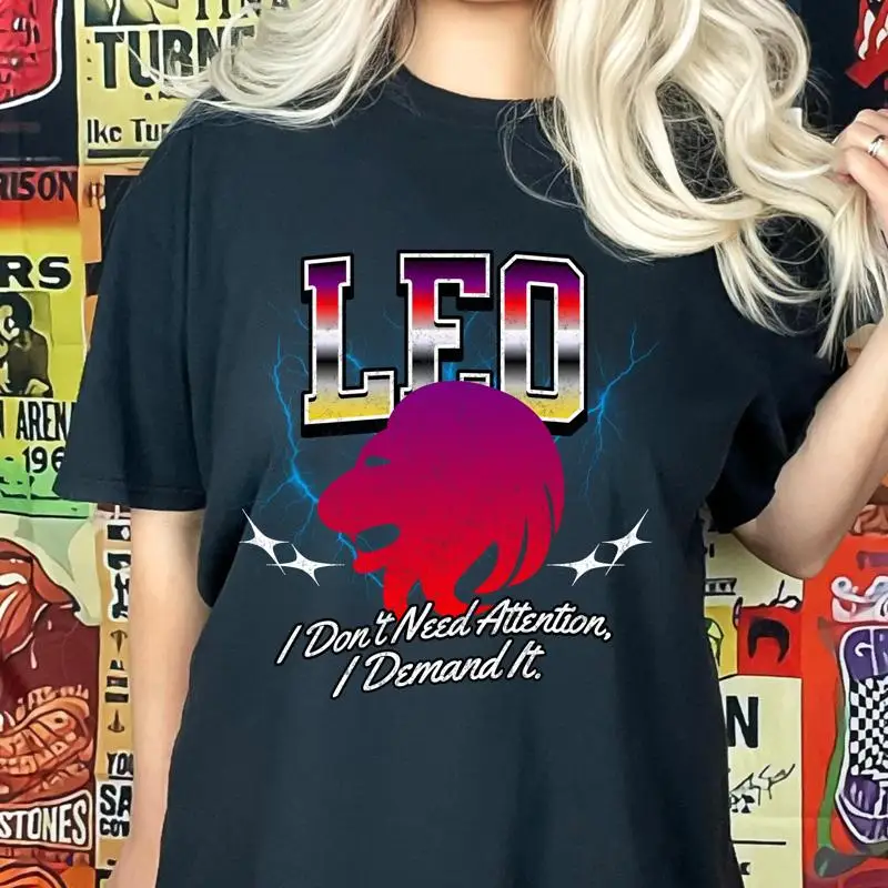 Leo Zodiac Sign T S… - image
