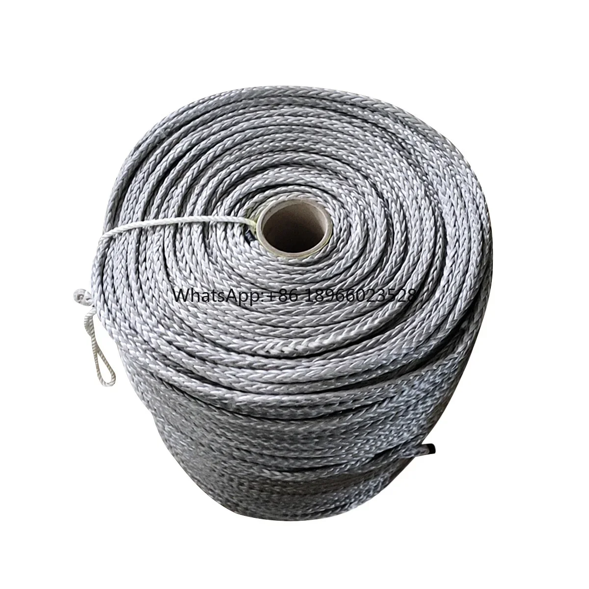 boat accessories Uhmwpe 18mm strength material 12 strand solid Braided Ropes for sailboat