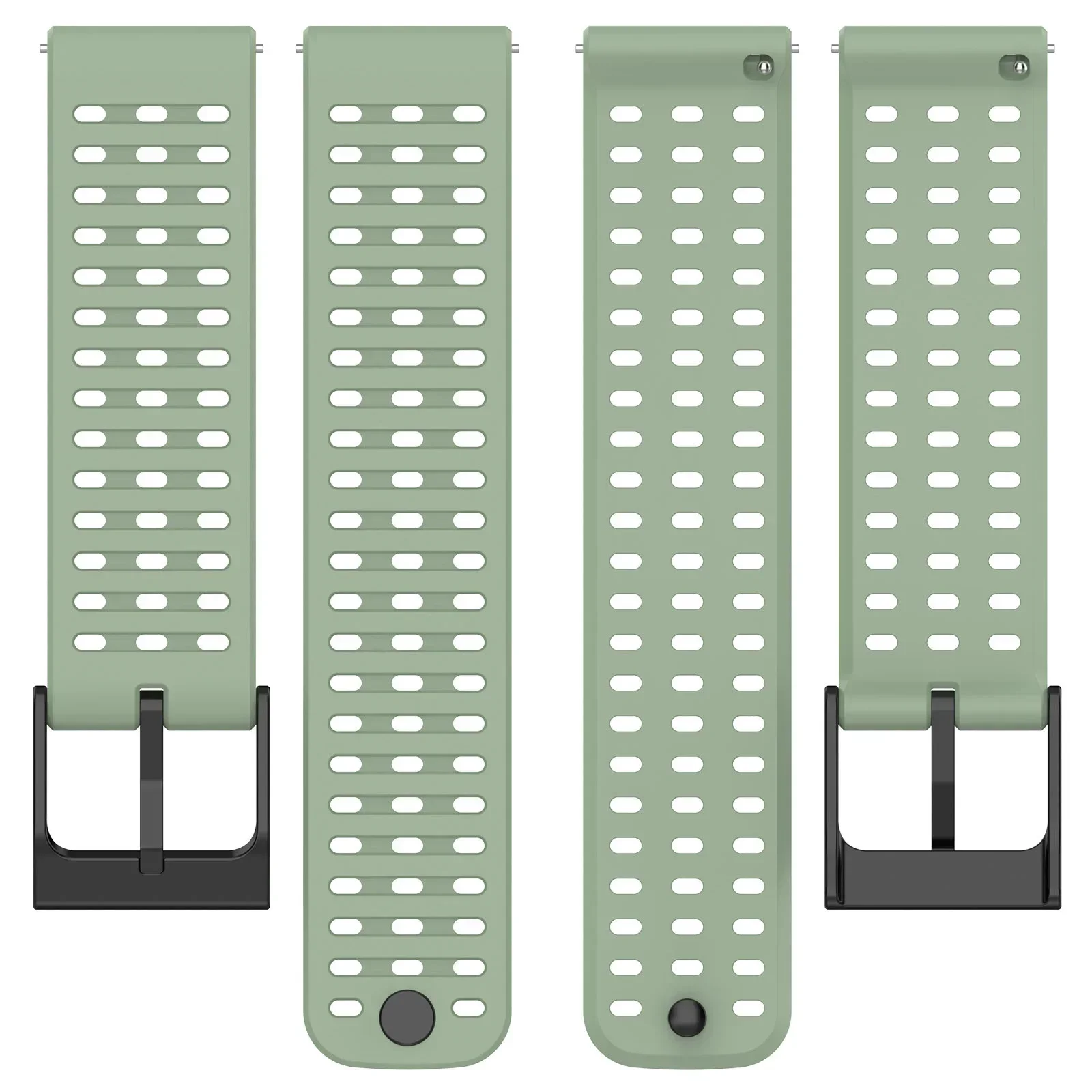 Pulseira esportiva de silicone de 22mm para suunto 5 9 peak pro smartwatch repalcement pulseira esportiva para suunto correa vertical