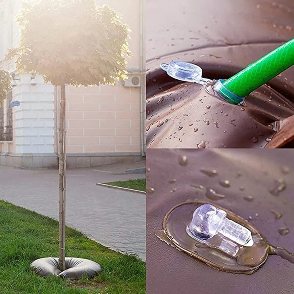10/15 Gallon Tree Watering Bag Adjustable Water Flow Thicken PVC Automatic Watering Bag Self-Watering Anti-UV