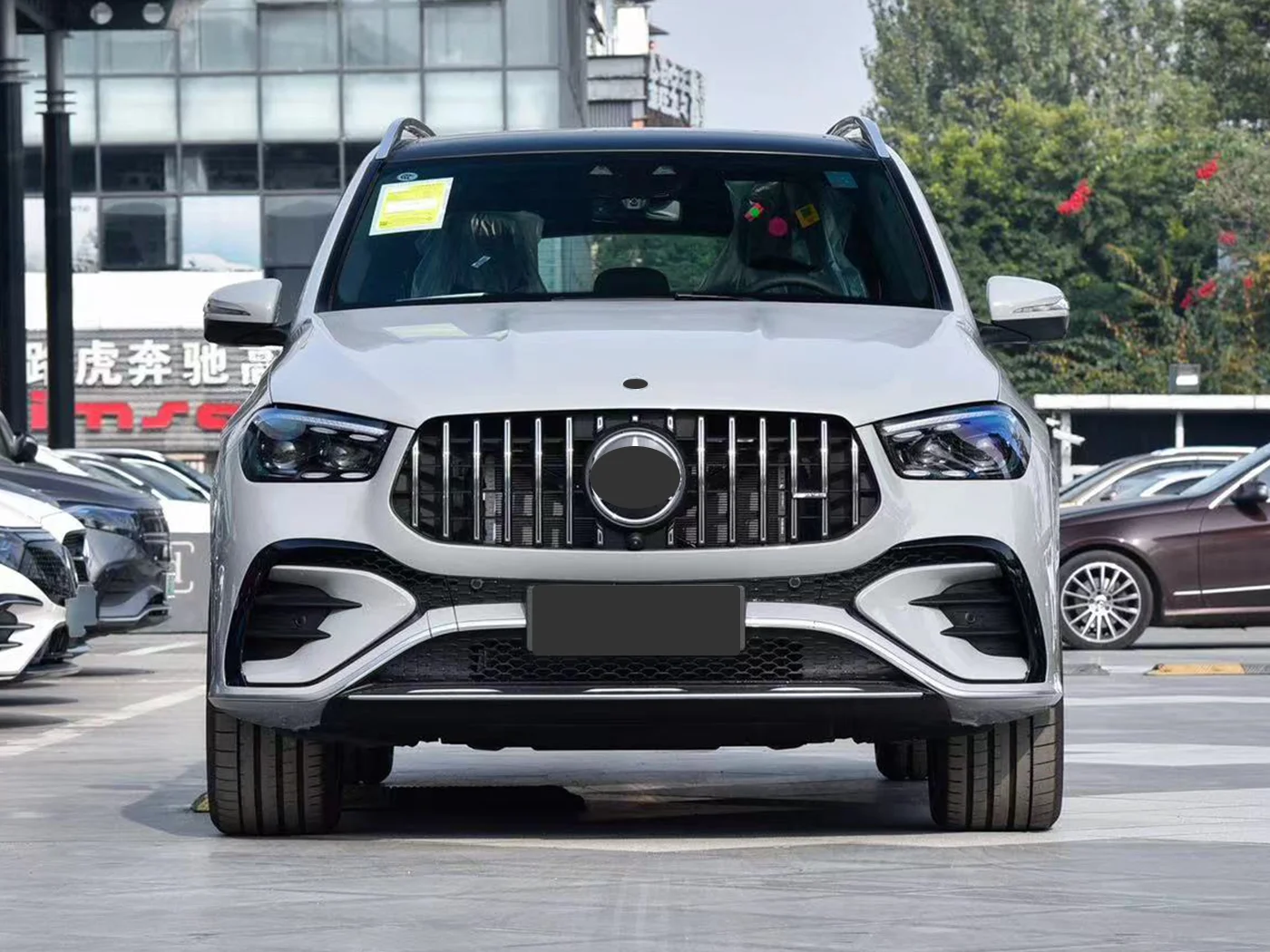 Bodykit for GLE-Class W167 2020-2025 Upgrade to W167 GLE53  2025 with Bumper LED Headlights Taillights
