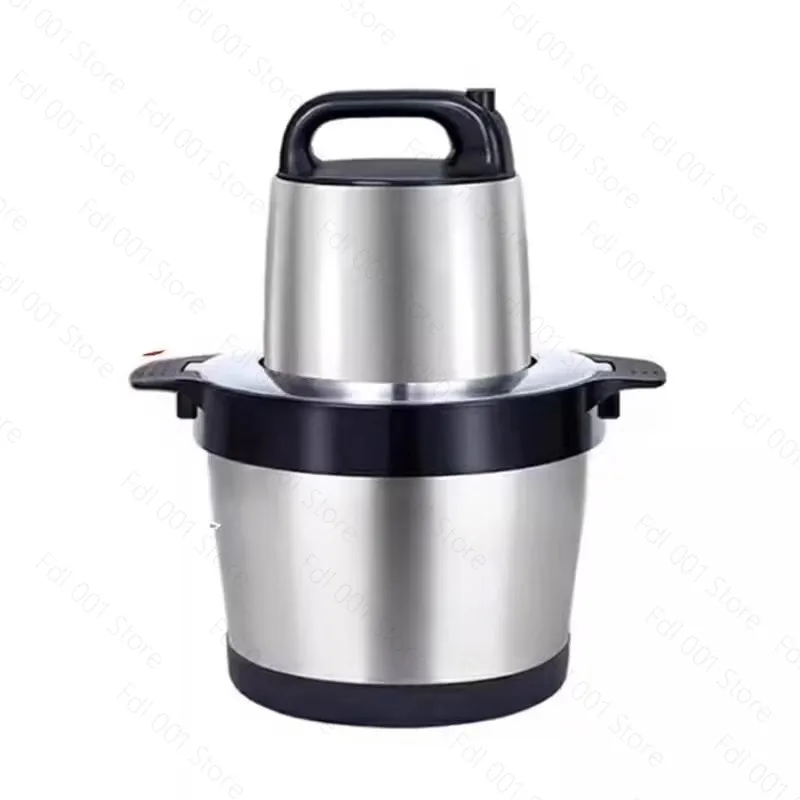 1200W Meat Grinder, 6L Electric Food Processor for Home Use - Small Meat Grinder, Vegetable Chopper, and Blender