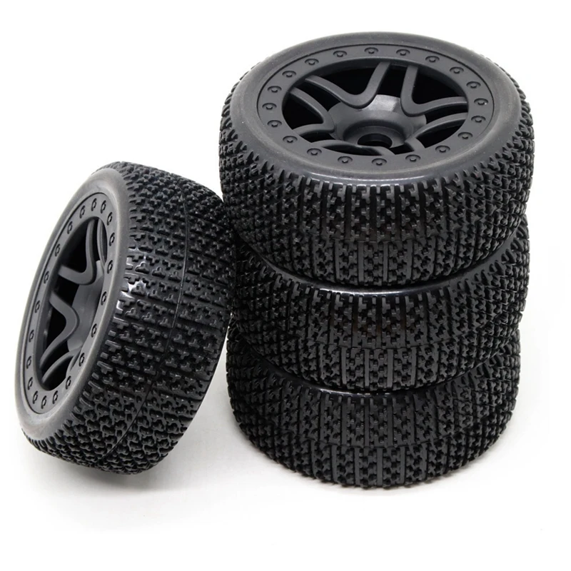 1:8 Off-Road T-Tires Snow Off-Road Racing Flat Running Grip Tires Toy Car Tires Toy Car Parts